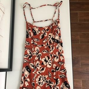 Free people open back dress